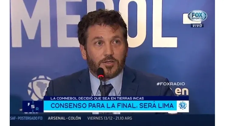 Alejandro Domínguez, presidente de la CONMEBOL.