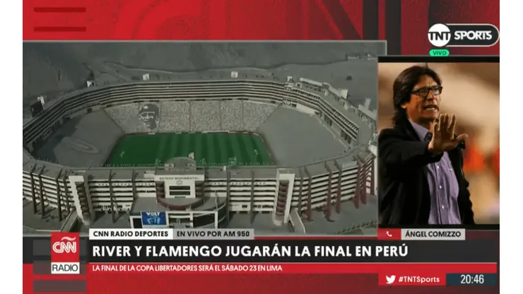 Comizzo fue arquero de River Plate.