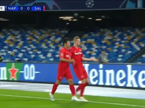 Haaland, el joven maravilla, la metió de penal y lo festejó como Cristiano Ronaldo