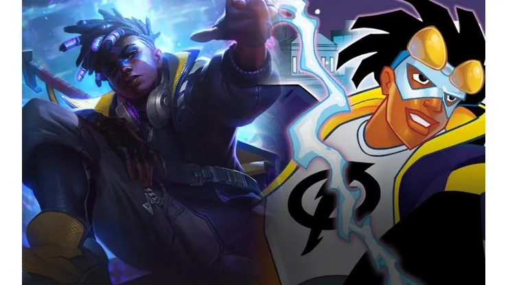 ¿Qué es esto Riot? La nueva skin True Damage de Ekko es muy parecida a un héroe de DC