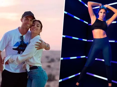 Georgina se puso un vestido bomba, subió foto con Cristiano y Daniela Ospina le comentó