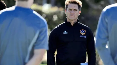 Guillermo Barros Schelotto en Los Ángeles Galaxy.