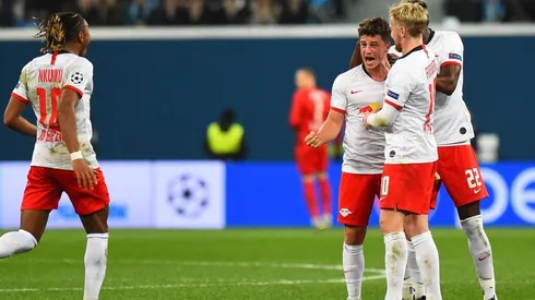 RB Leipzig le ganó 2 a 0 al Zenit y quedó en lo más alto del Grupo G