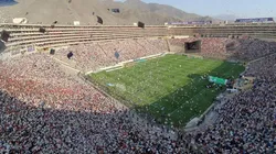 Universitario de Deportes hace de local en el Estadio Munumental.