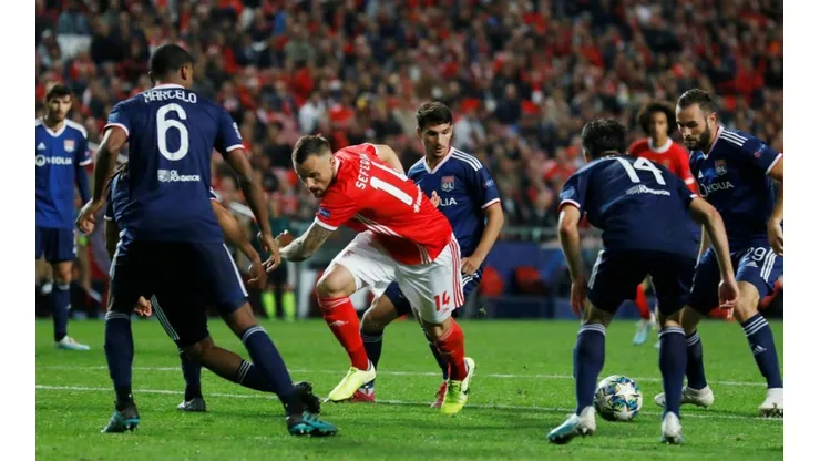 Qué canal transmite Lyon vs. Benfica por la Champions League