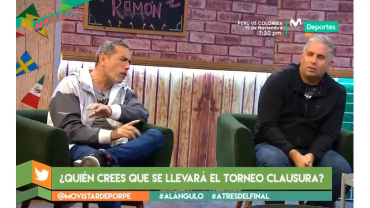 Chavarri es panelista en Al Álgulo de Movistar Deportes.