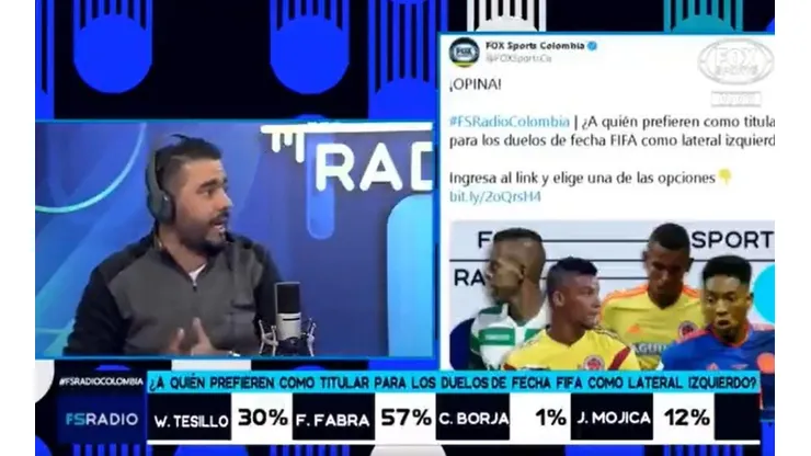 Angulo dijo los dos jugadores que para él deben ser titulares en la Selección Colombia