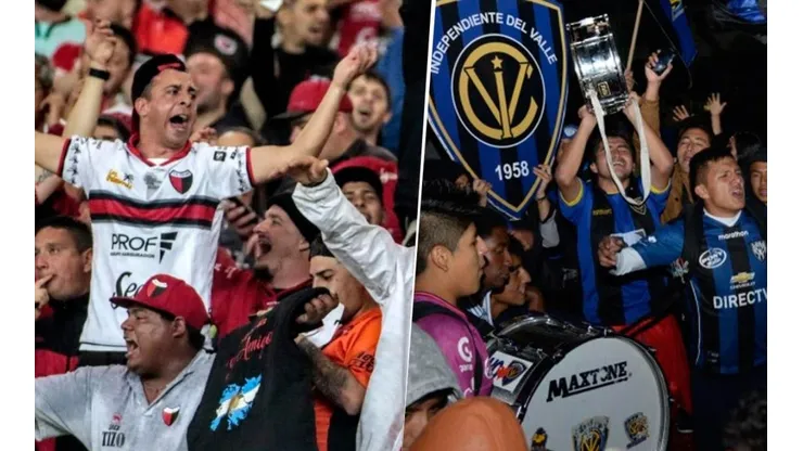 Los hinchas de Colón e Independiente del Valle se verán las caras en la final.