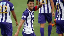 Cruzado fue titular en el último partido de Alianza Lima.