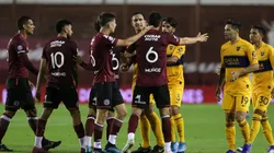 El jueves pasado, Lanús superó a Boca con Bernabei como titular.