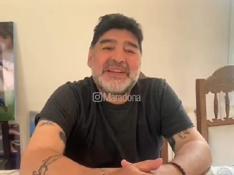 Maradona en Instagram: "Yo le digo a todos que no voy a dejar nada. Voy a donarlo todo"