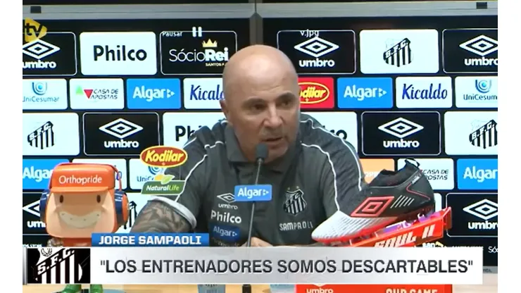 Sampaoli: "Los entrenadores somos descartables todo el tiempo"