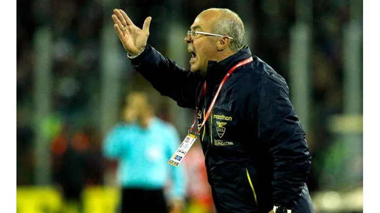 Jorge Célico, entrenador de la Selección Ecuador.