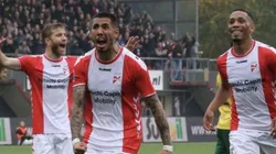 Sergio Peña llegó al Emmen proveniente del Tondela de Portugal.