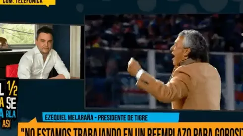 El presidente de Tigre le puso el freno de mano a San Lorenzo con Gorosito