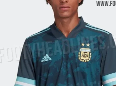 Filtran la camiseta suplente que la Selección Argentina usaría en la Copa América 2020
