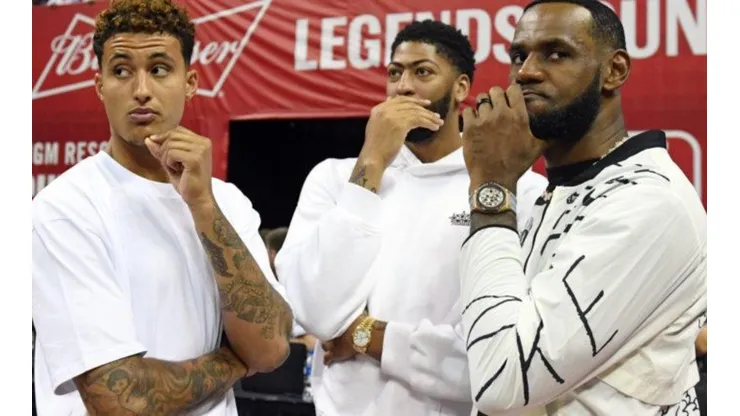 Kyle Kuzma habló sobre jugar con LeBron y Davis e hizo una declaración intimidante
