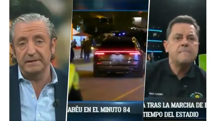 Bale y James se fueron del Bernabéu antes que el partido termine y en El Chiringuito explotaron