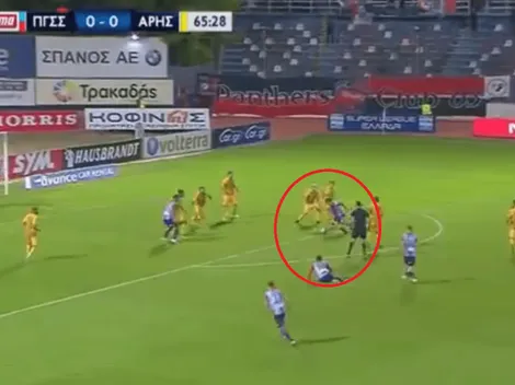 El golazo de un ex América en la Liga de Grecia