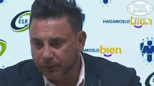 La feroz autocrítica de Mohamed tras el empate de Rayados