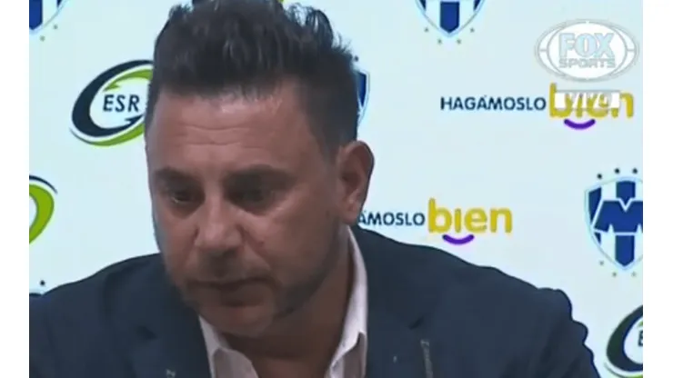 La feroz autocrítica de Mohamed tras el empate de Rayados