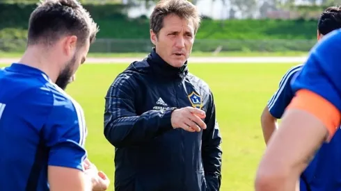 Guillermo Barros Schelotto, entrenador de Los Ángeles Galaxy.