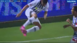 Quevedo celebró saltando y bailando en Matute.