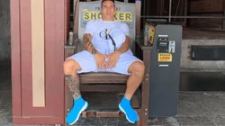 Centurión se disfrazó del personaje de moda y la rompió toda en Instagram