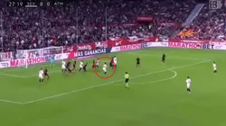 Dejó mudo a todos: Vázquez de cabeza pone en ventaja al Sevilla contra el Atlético Madrid