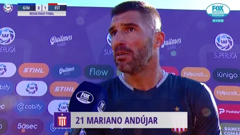 Andújar: "Tijanovich a pesar que no tiene nada en la cabeza, juega muy bien"