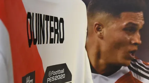 Juan Fernando Quintero, jugador de River Plate.