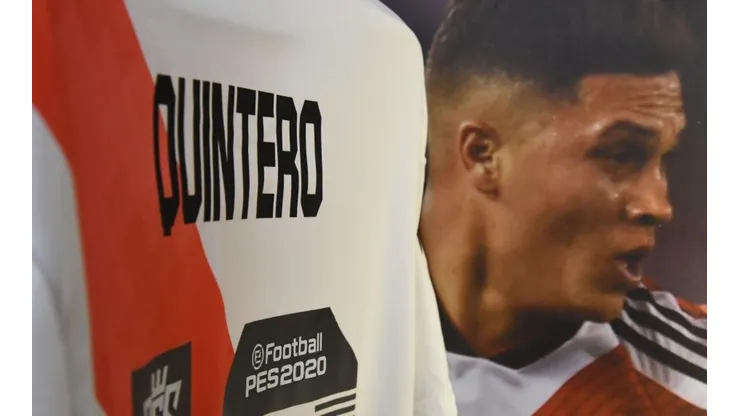 Juan Fernando Quintero, jugador de River Plate.