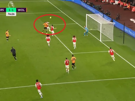 Siempre te salva: Raúl Jiménez marcó de cabeza y puso el empate ante Arsenal