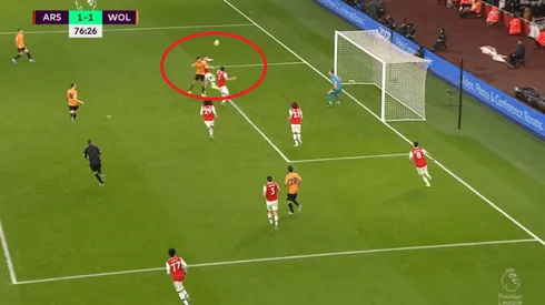 Siempre te salva: Raúl Jiménez marcó de cabeza y puso el empate ante Arsenal