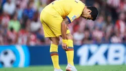 Se encienden las alarmas en Barcelona: Luis Suárez tuvo que ser reemplazado por lesión