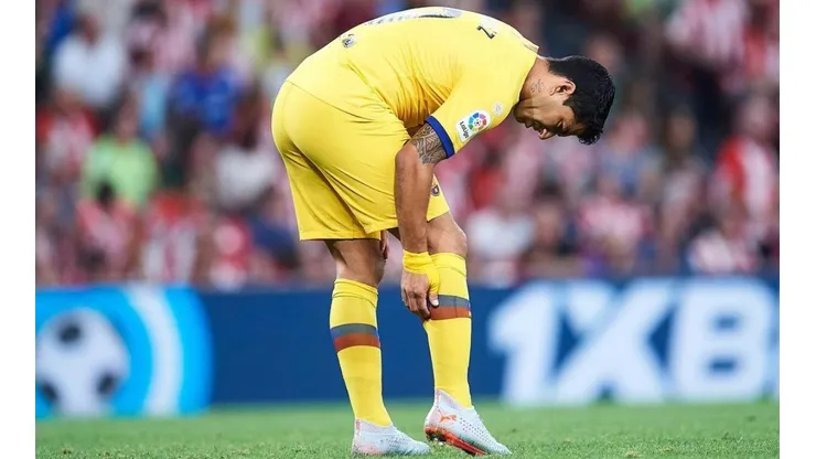 Se encienden las alarmas en Barcelona: Luis Suárez tuvo que ser reemplazado por lesión
