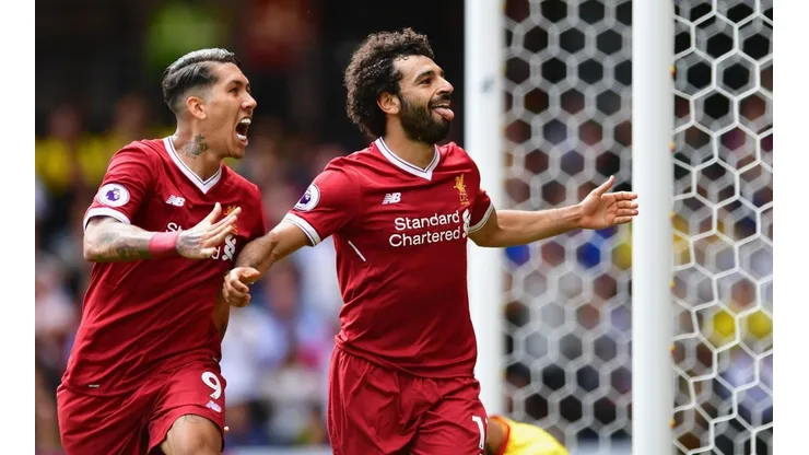 Firmino y Salah