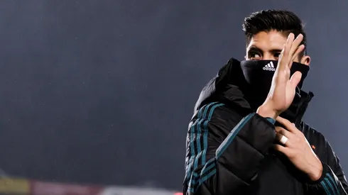 Cómo quedó la cara de Edson Álvarez luego del codazo