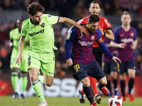 Qué canal transmite en Estados Unidos Levante vs. Barcelona por La Liga