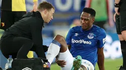 Al DT del Everton le preguntaron por Yerry Mina y dio buenas noticias