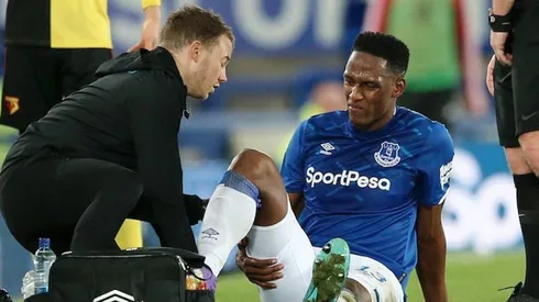 Al DT del Everton le preguntaron por Yerry Mina y dio buenas noticias