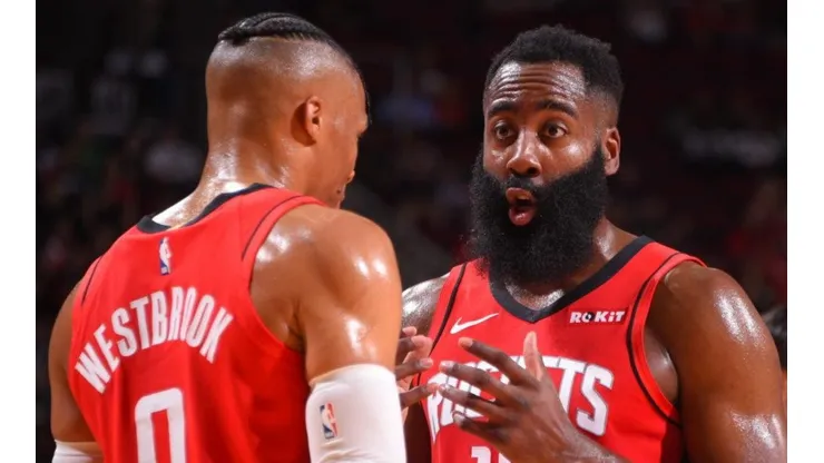 James Harden le volvió a pegar a la prensa, esta vez por culpa de Russell Westbrook