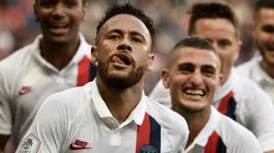 Mientras juega el PSG, Neymar subió un video de su hijo a Instagram