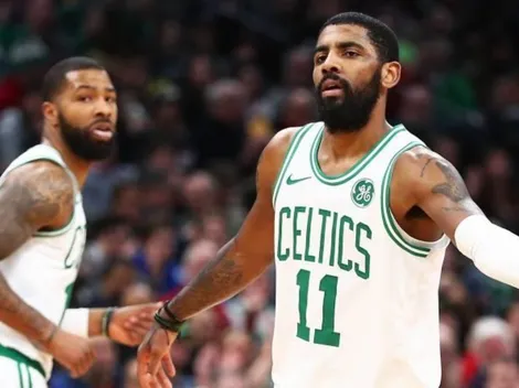 Ex jugador de los Celtics le tiró una punta a Kyrie Irving y agradeció su salida del equipo