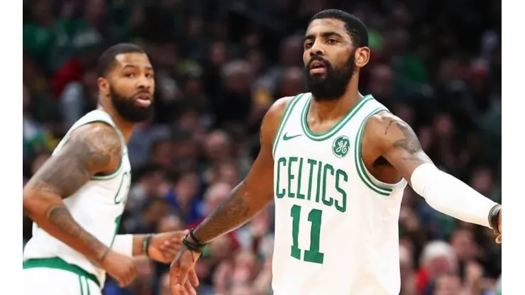 Ex jugador de los Celtics le tiró una punta a Kyrie Irving y agradeció su salida del equipo