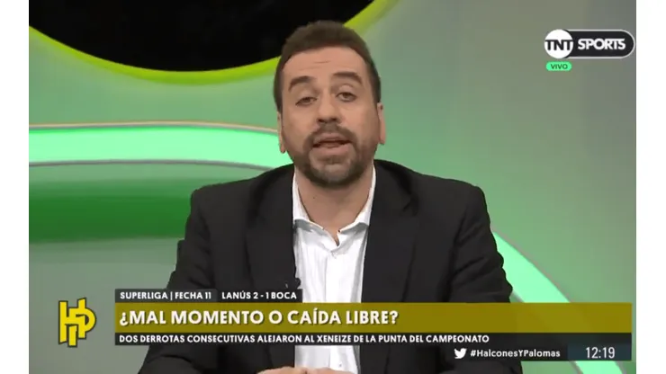 Distasio: "Desde el 2013 para acá es el peor año de Boca"
