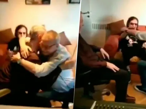 Video emotivo: Aznar reunió a Serú Girán para mostrarles como suena "La Grasa de las Capitales"