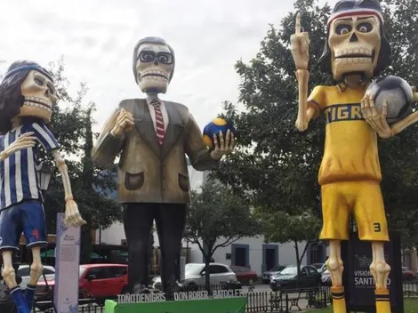 Tres figuras del futbol regio fueron inmortalizadas