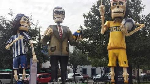 Tres figuras del futbol regio fueron inmortalizadas