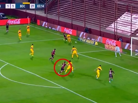 Boca salió dormido al segundo tiempo y Auzqui metió, de chiripa, el 2 a 1 de Lanús